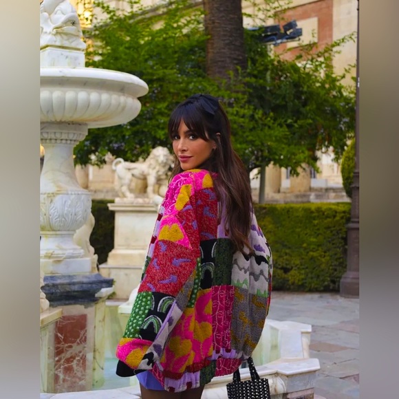 Jackets & Blazers - NWT-Patchwork Bomber Jacket